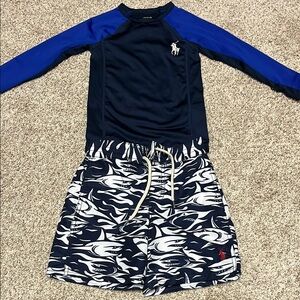 NWOT Polo Ralph Lauren Kids Swim Set